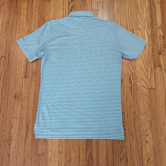 Houlderness And Bourne Mens Striped Golf Polo Size Small Tailored Fit - Picture 6 of 7